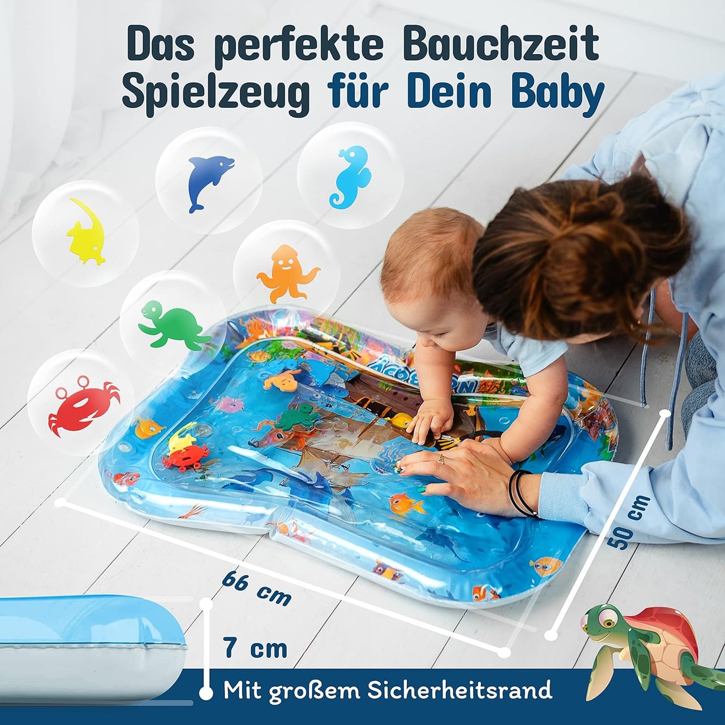 AquaJoy - Sensorische Wassermatte für Kinder und Haustiere